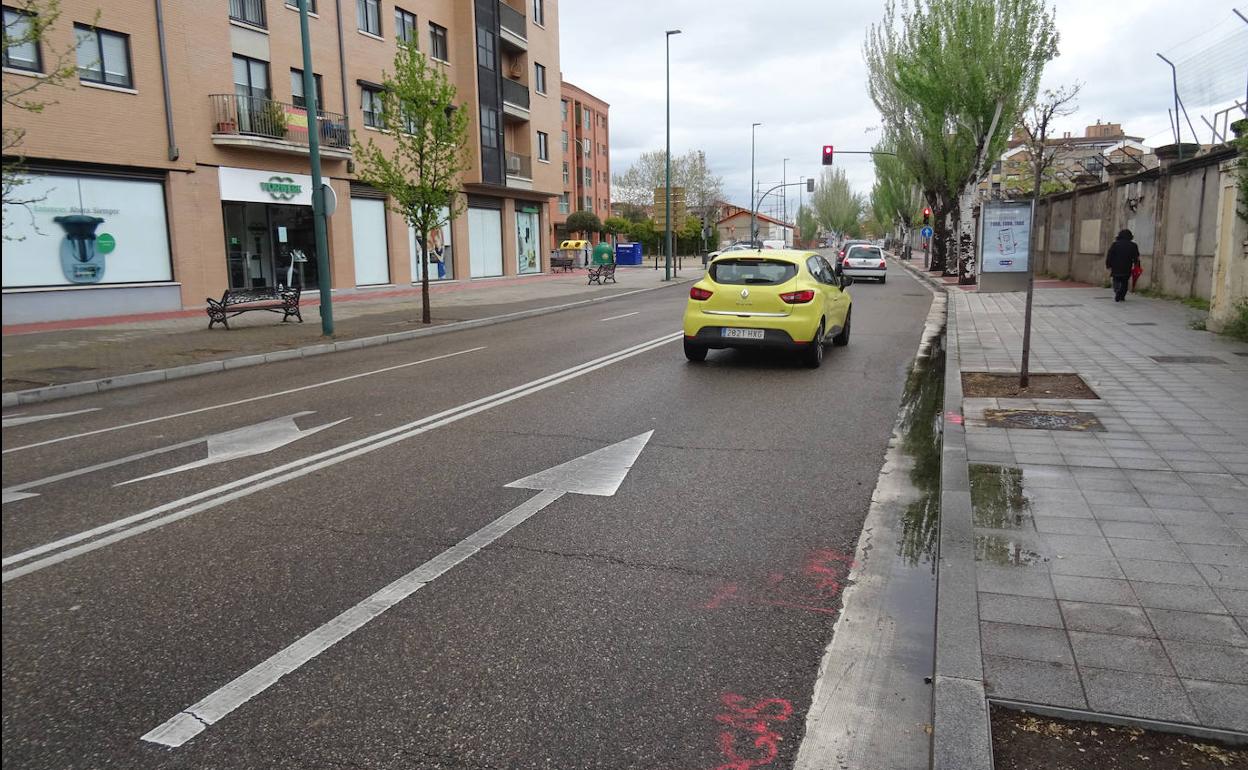 El corte del paseo de Farnesio afectará al tramo entre Arco de Ladrillo y las calles Argales y Nelson Mandela, en los dos sentidos de circulación. 