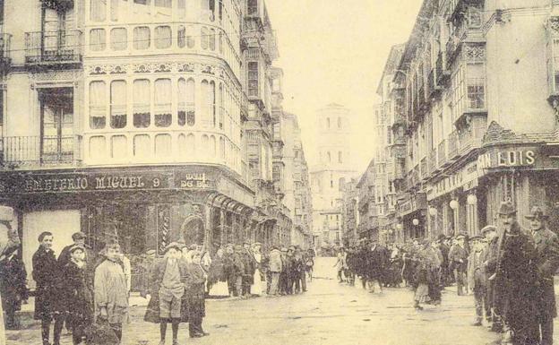 Calle Regalado a principios del siglo XX.