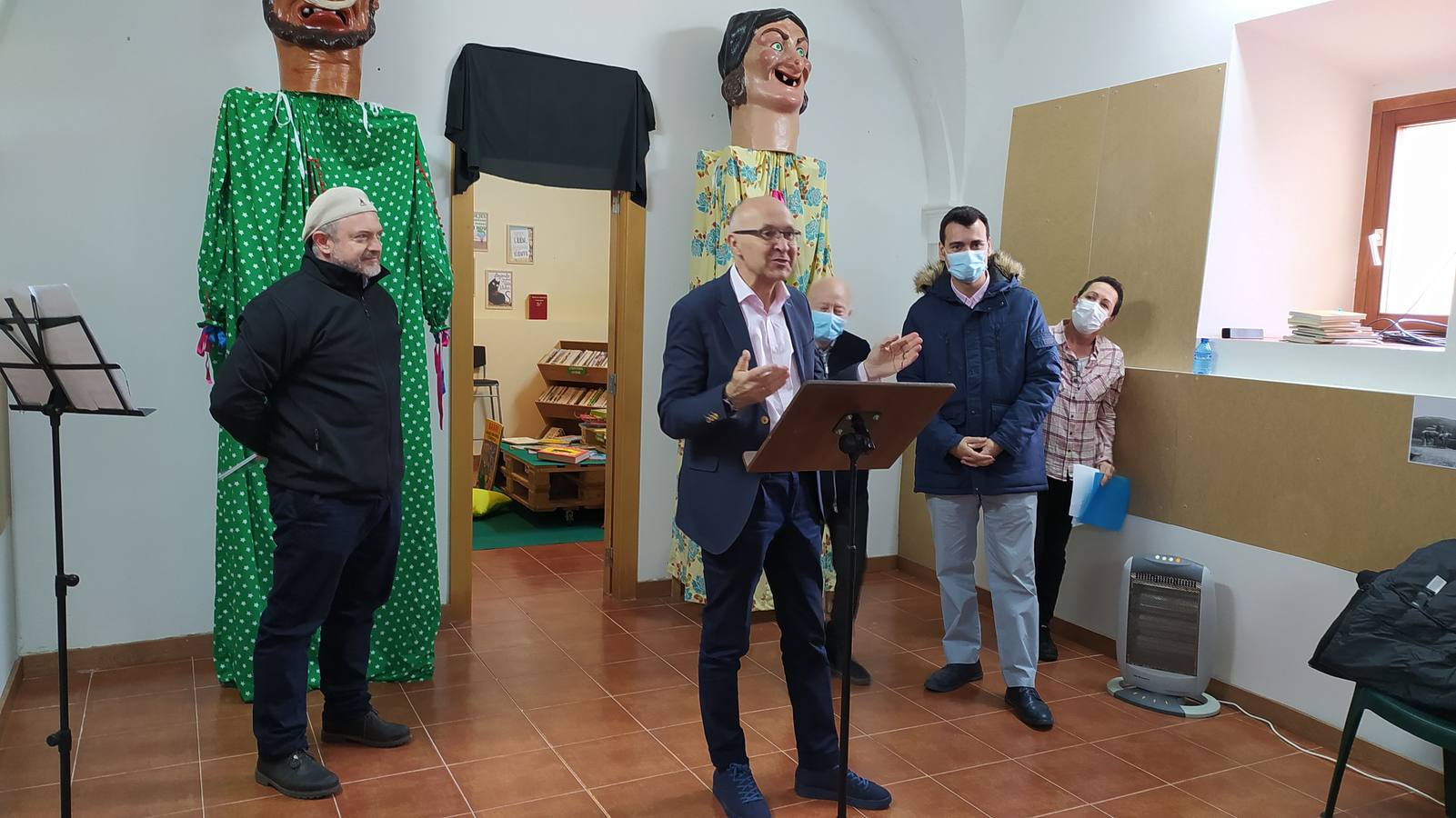 Fotos: Inauguración de la biblioteca de Palazuelo de Vedija