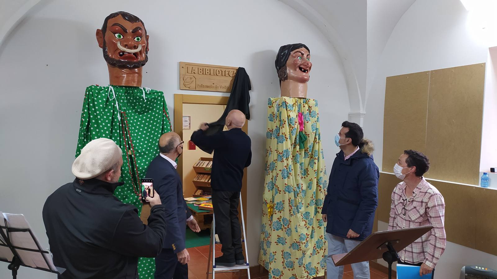 Fotos: Inauguración de la biblioteca de Palazuelo de Vedija