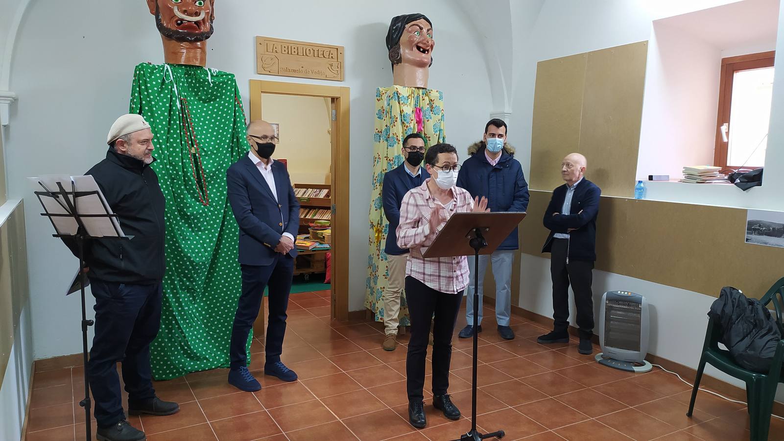 Fotos: Inauguración de la biblioteca de Palazuelo de Vedija