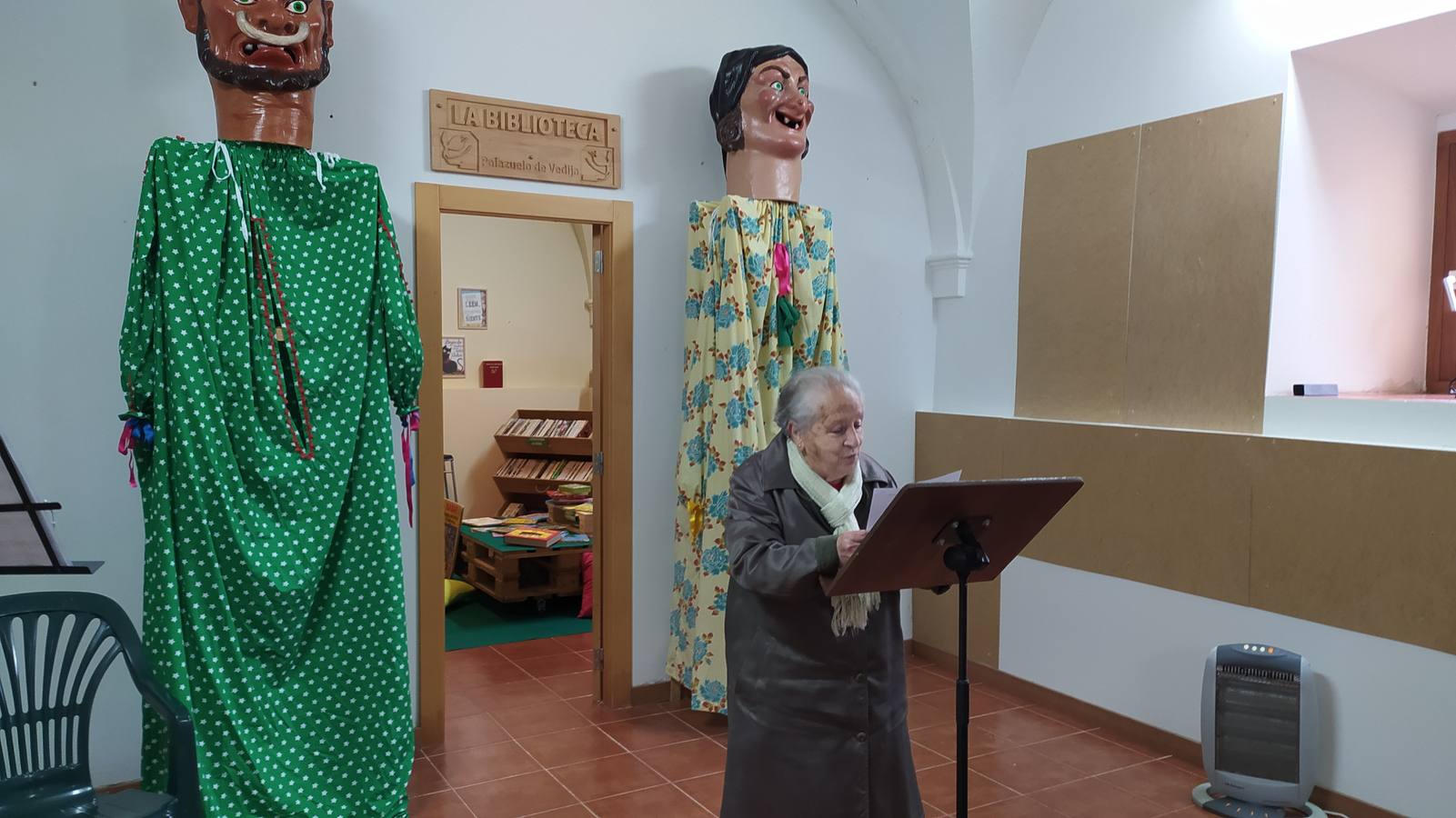 Fotos: Inauguración de la biblioteca de Palazuelo de Vedija