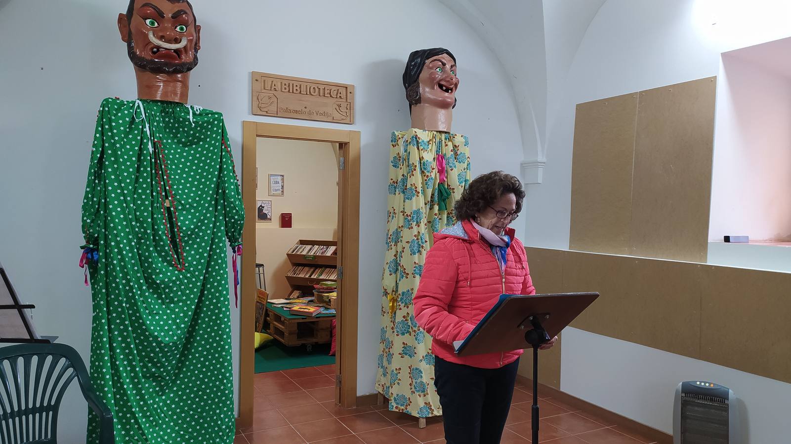 Fotos: Inauguración de la biblioteca de Palazuelo de Vedija