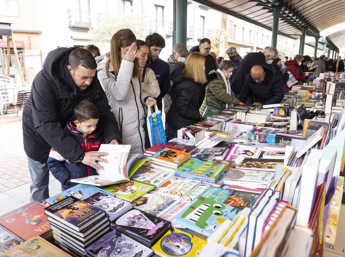 Fotos: Día de Libro en la Plaza de España de Valladolid