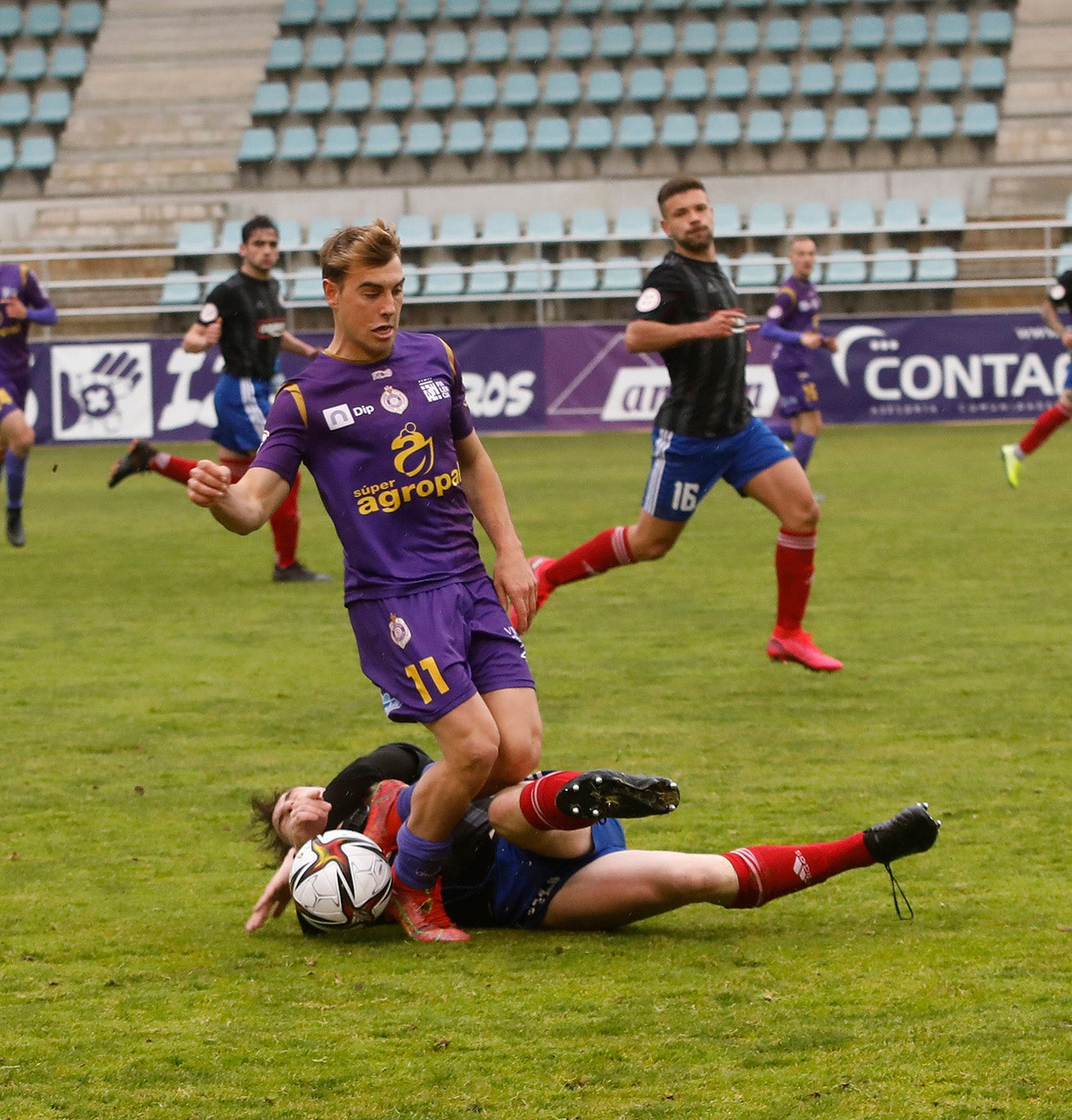 Palencia Cristo Atlético 2 - 0 UD Llanera