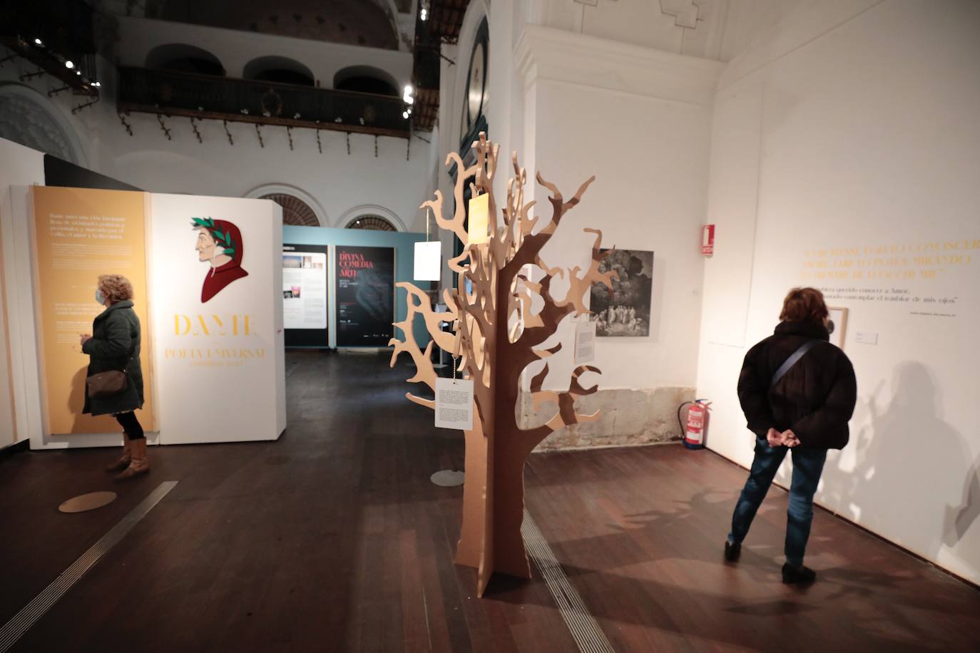 Fotos: Exposición &#039;La Divina comedia en el arte&#039; en la Sala de las Francesas de Valladolid