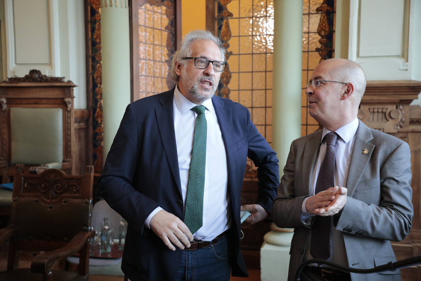 Fotos: Pleno sobre el soterramiento en el Ayuntamiento de Valladolid