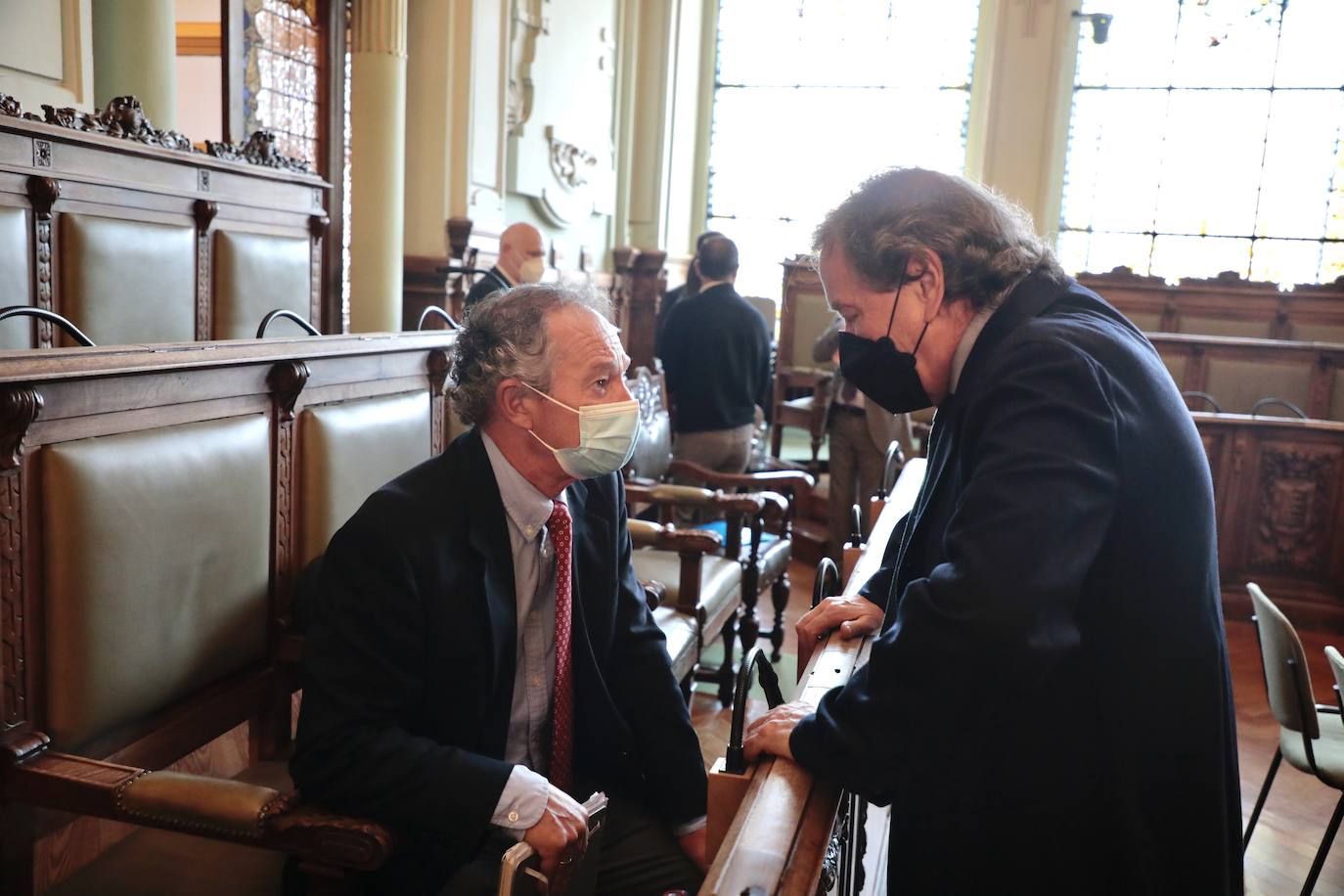 Fotos: Pleno sobre el soterramiento en el Ayuntamiento de Valladolid