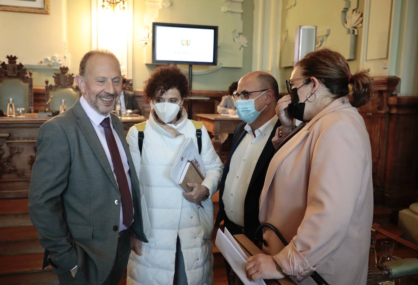 Fotos: Pleno sobre el soterramiento en el Ayuntamiento de Valladolid