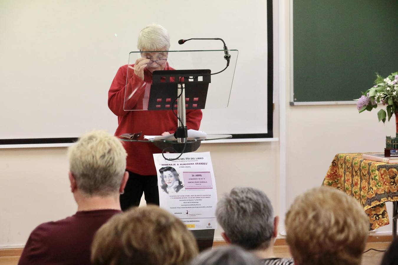 Fotos: Homenaje a Almudena Grandes en La Rondilla