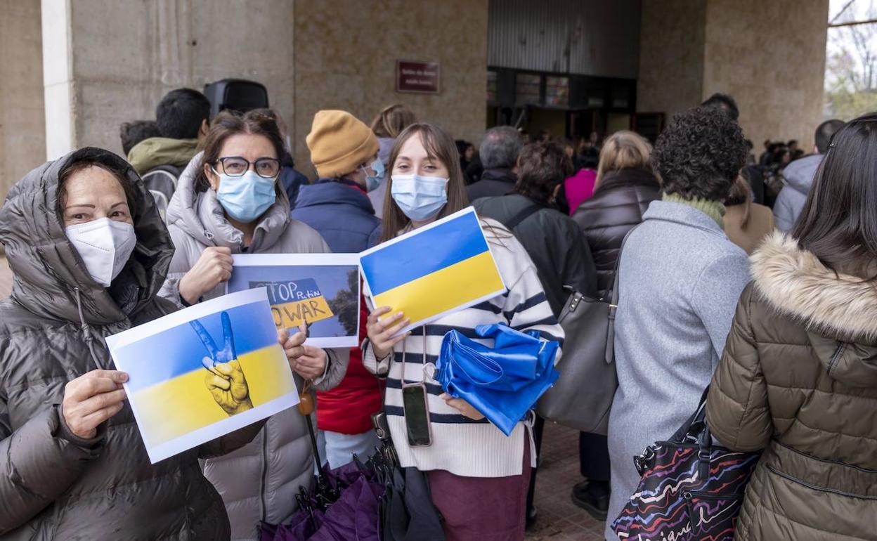 Voluntarios de Salamanca enseñarán la ciudad a los refugiados ucranianos