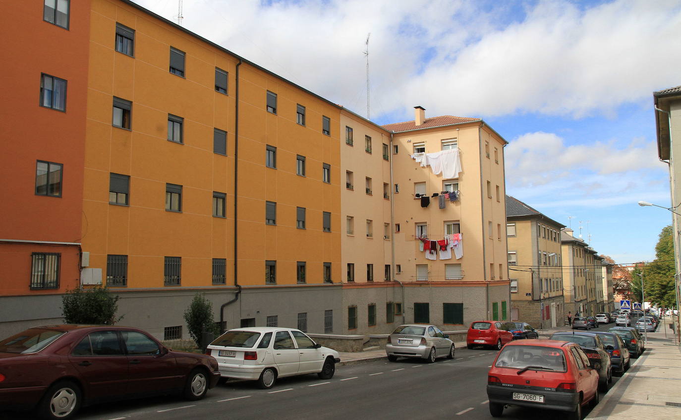 Calle París, en el barrio de San José.