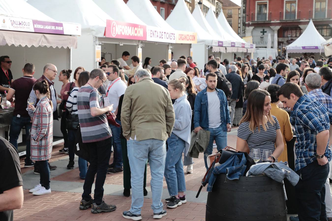 Fotos: Inauguración del evento &#039;Valladolid. Plaza Mayor del Vino&#039; (1/2)