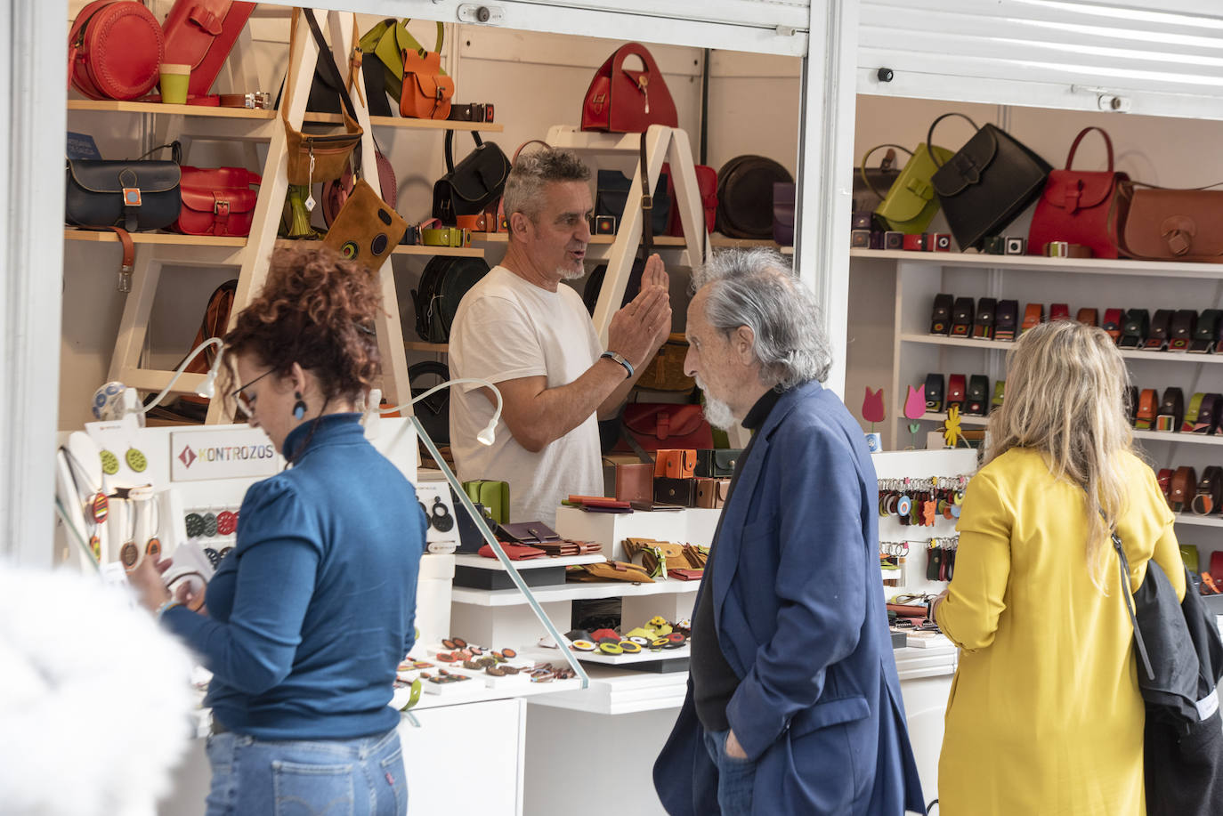 Primer día de la Feria de Artesanía de Segovia.