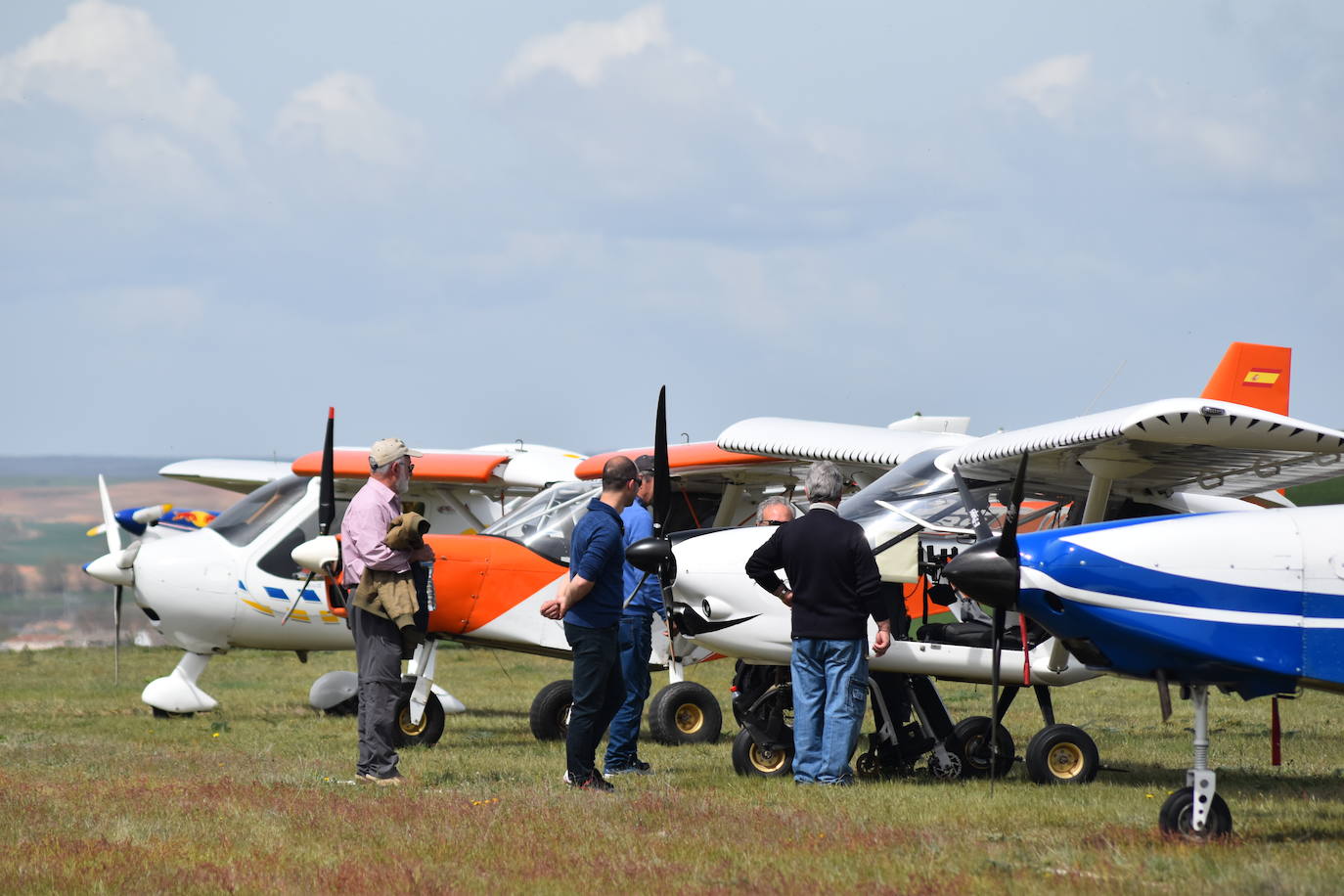 Fotos: Concentración aérea en Herrera