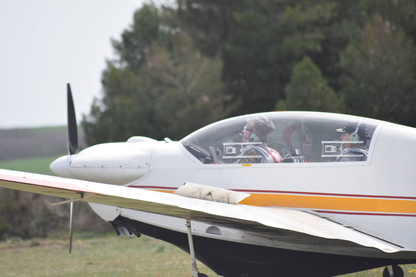 Fotos: Concentración aérea en Herrera