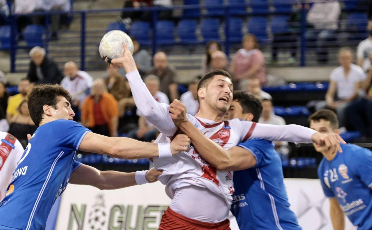 Una imagen del partido. 