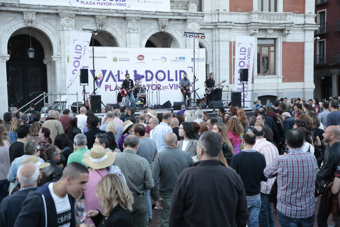 Tercera jornada de Valladolid. Plaza Mayor del Vino. 