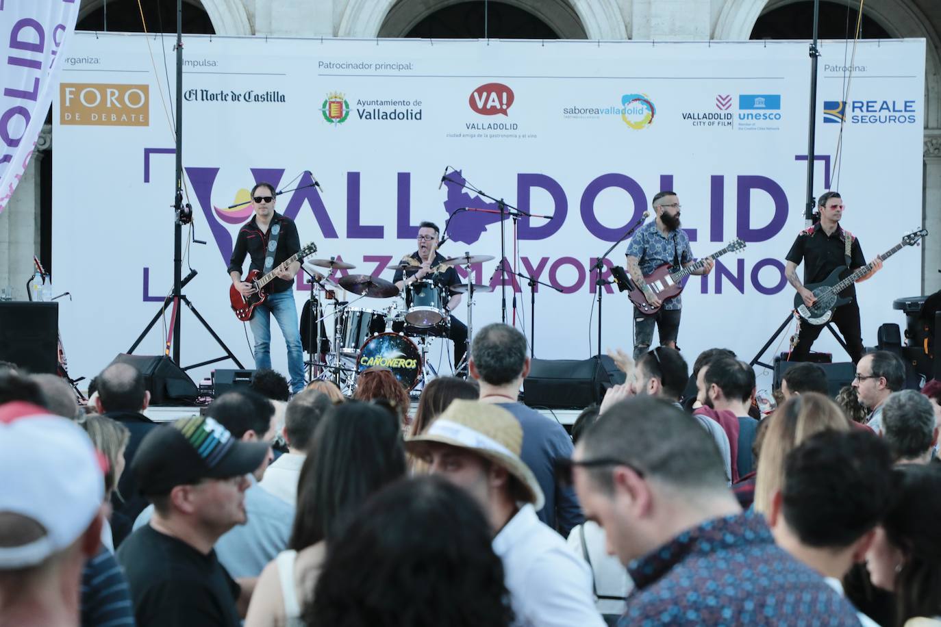 Tercera jornada de Valladolid. Plaza Mayor del Vino. 