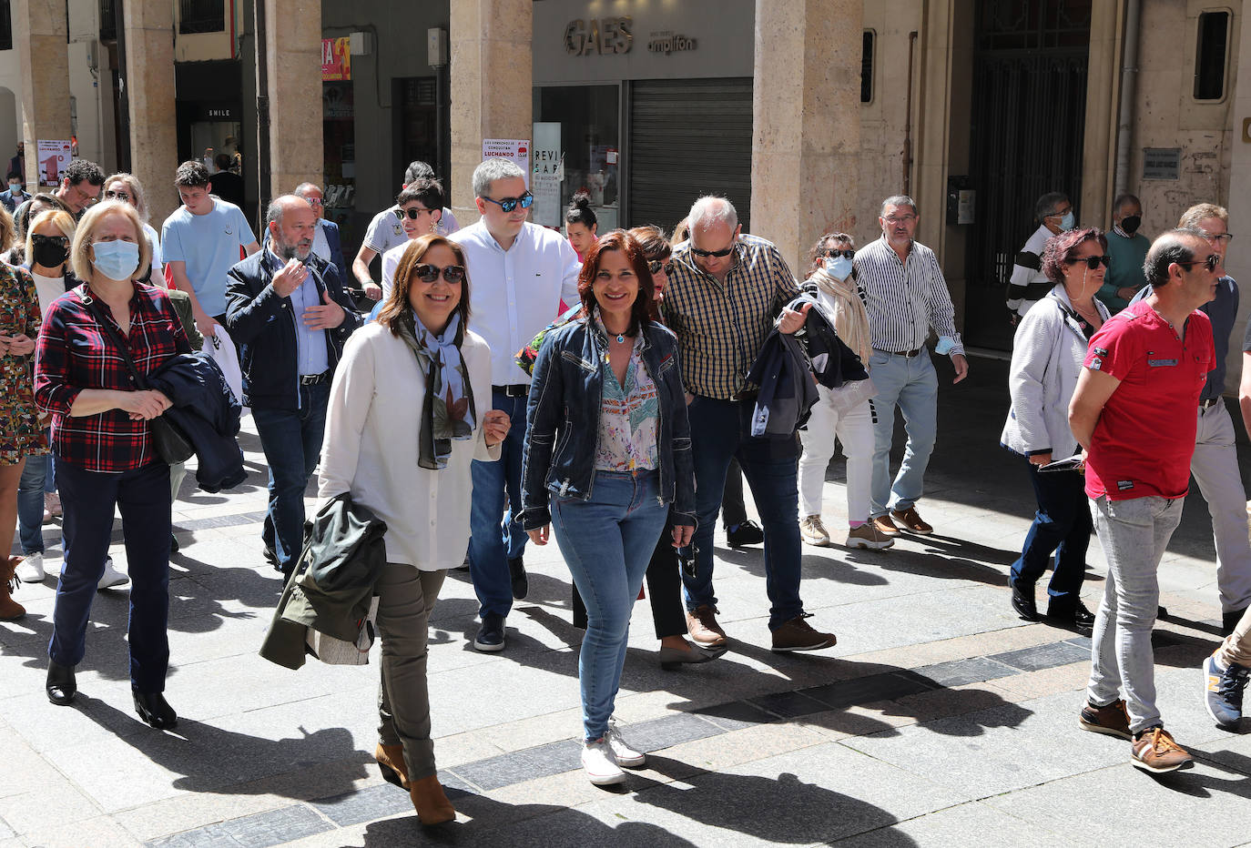 Fotos: Manifestación del Primero de Mayo en Palencia