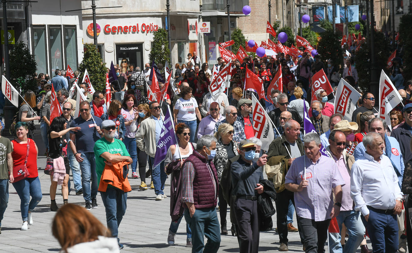 Fotos: Manifestación del 1º de Mayo por las calles de Valladolid (1/2)