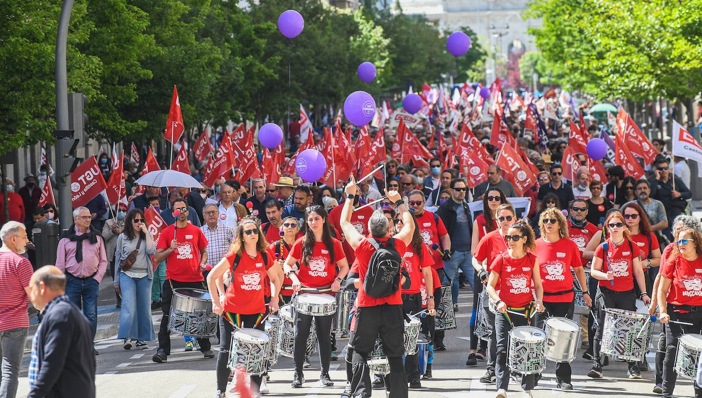 Fotos: Manifestación del 1º de Mayo por las calles de Valladolid (2/2)