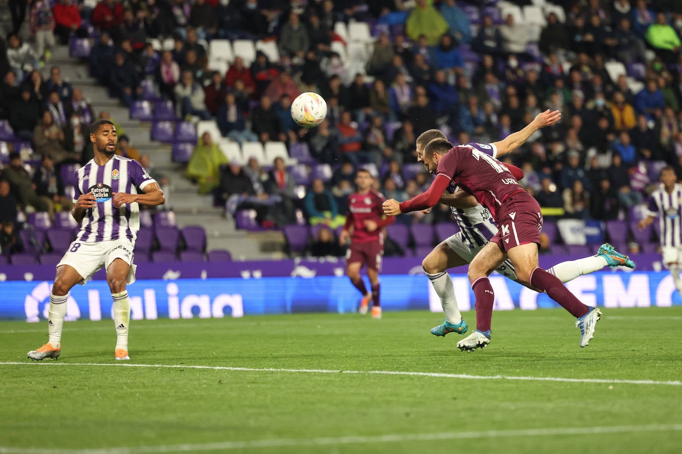 Las imágenes del encuentro entre el Real Valladolid y la Real Sociedad. 