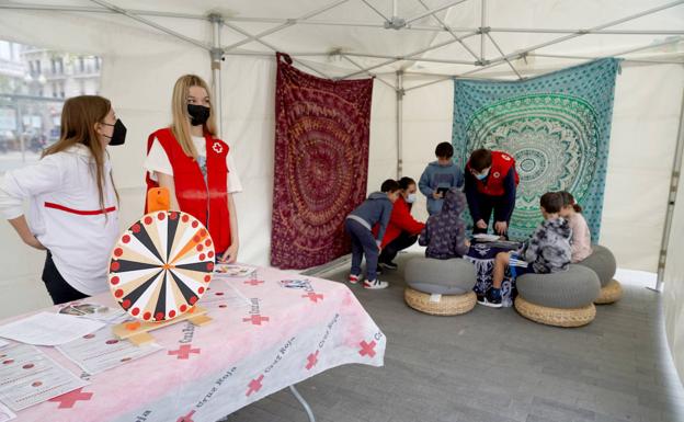 Cruz Roja muestra en Valladolid cómo desenmascarar el acoso escolar