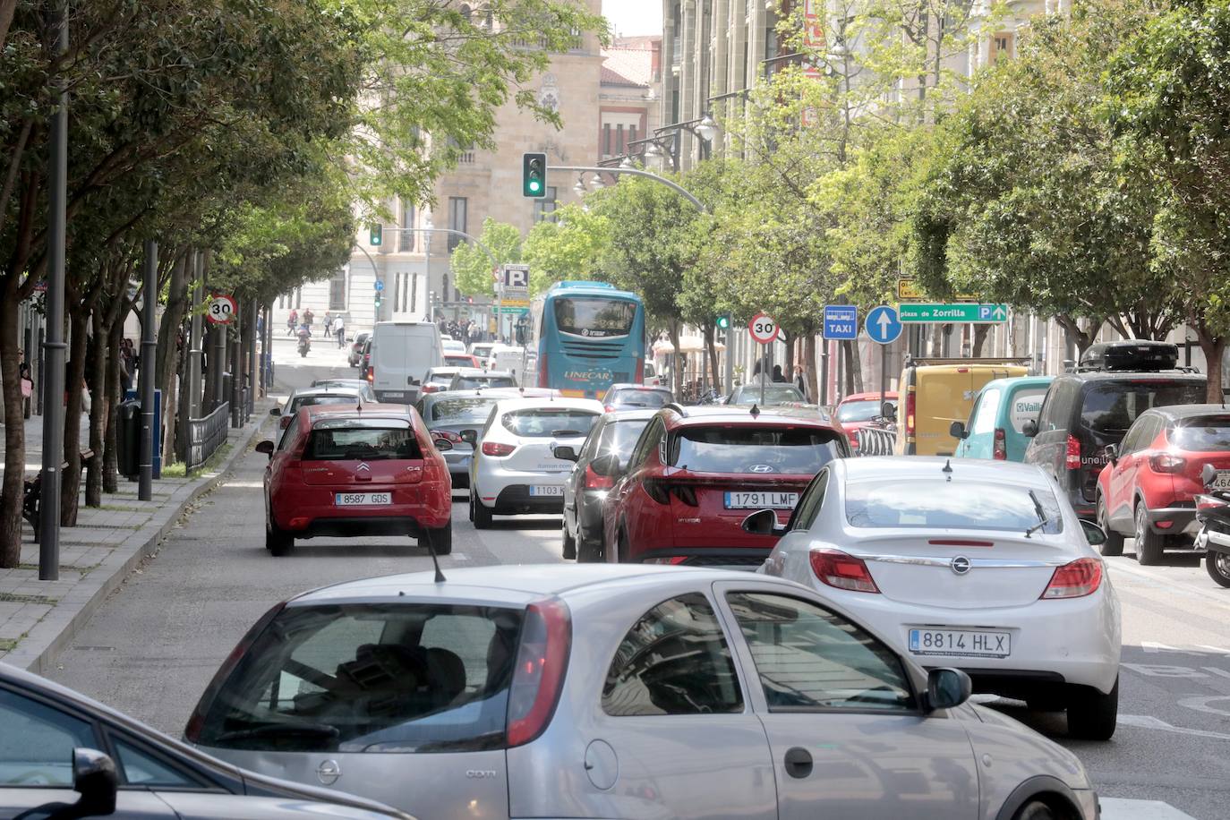 Fotos: Miguel Íscar ya dispone de tres carriles en dirección hacia Zorrilla