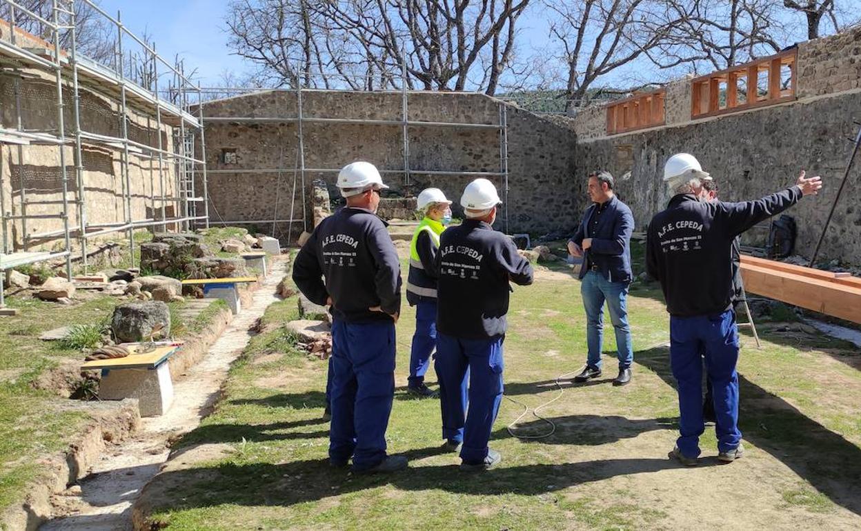 Visita a las obras.