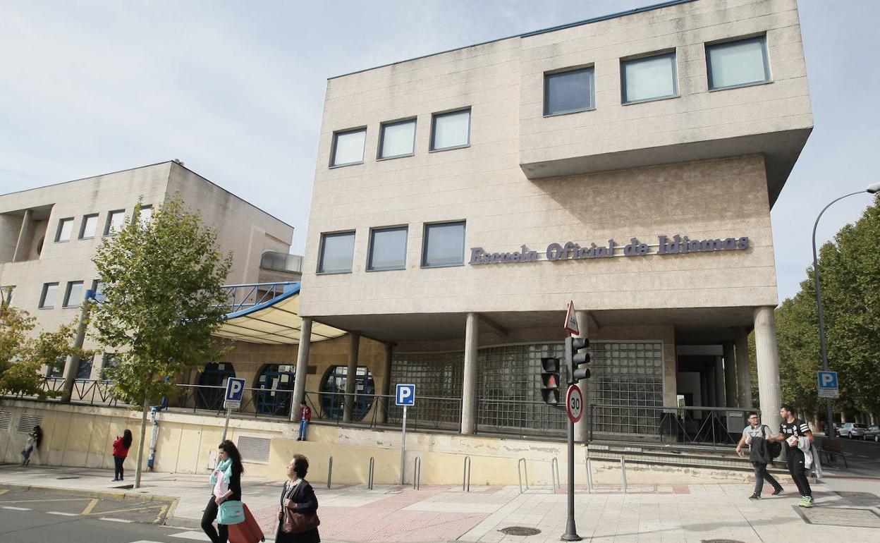 Sede de la Escuela Oficial de Idiomas de Salamanca., una de las zonas que aparece en el informe