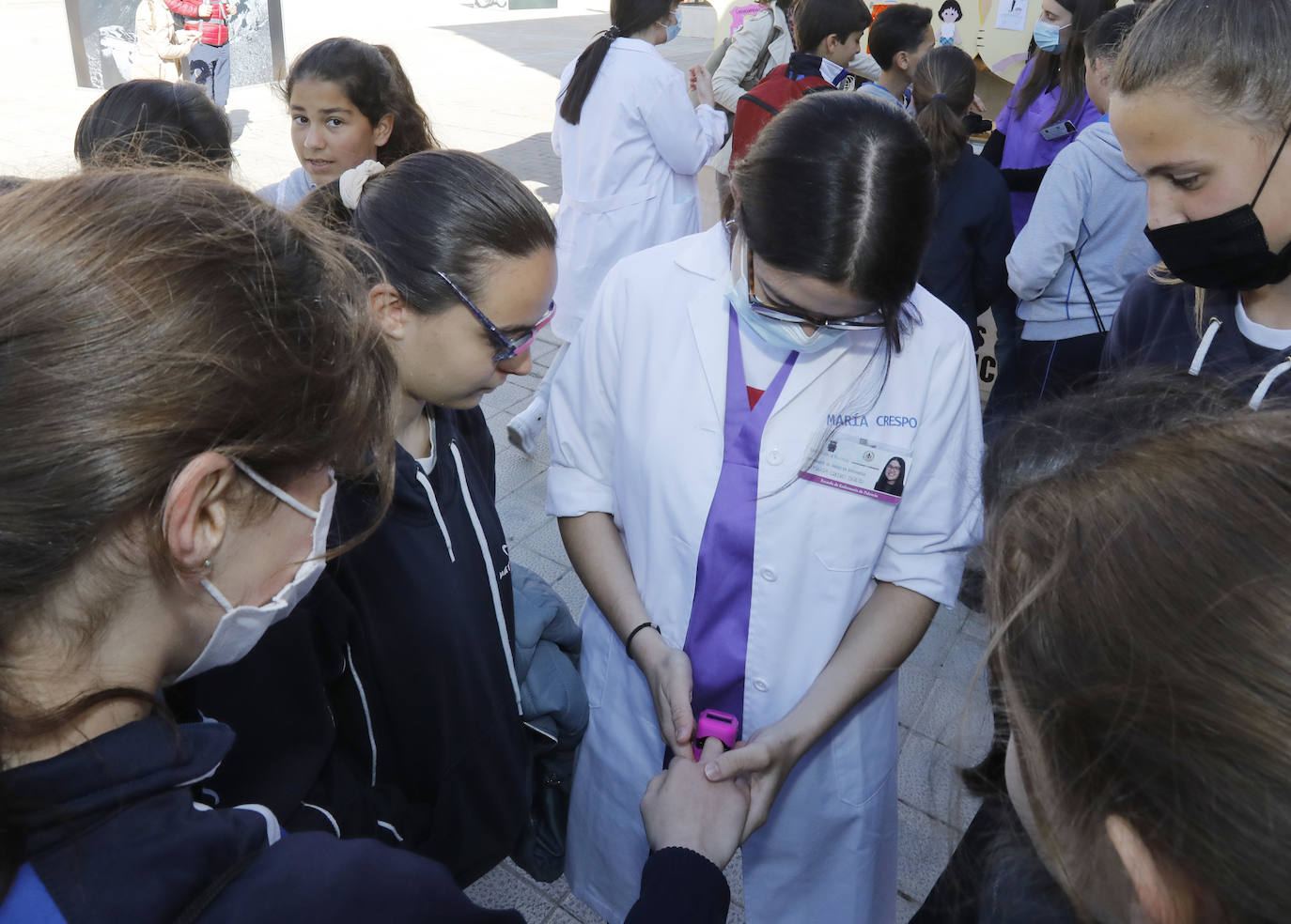 Fotos: La enfermería genera vocación en la calle