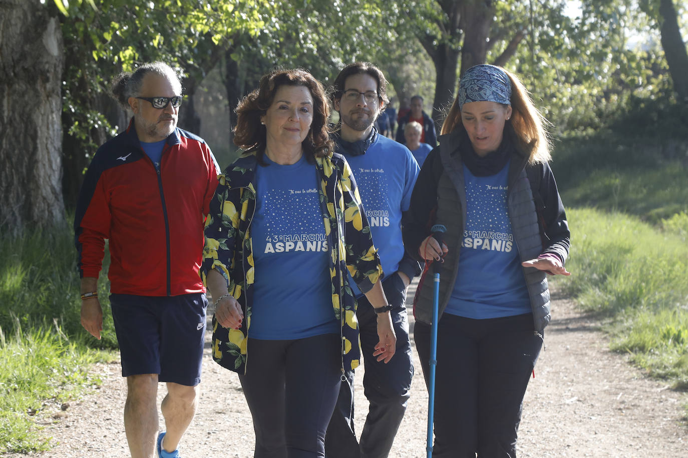 Fotos: La Marcha de Aspanis de Palencia en imágenes