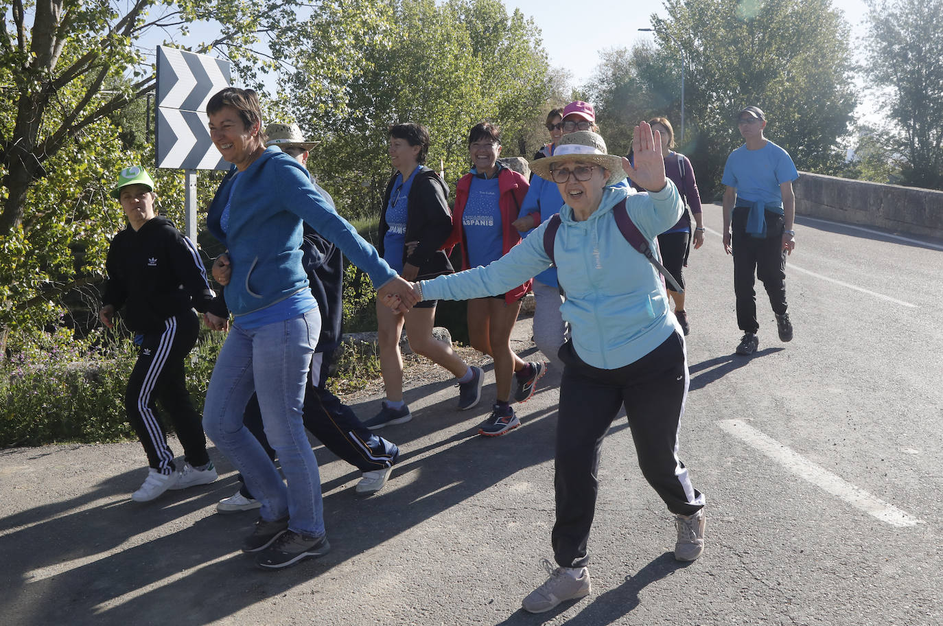 Fotos: La Marcha de Aspanis de Palencia en imágenes