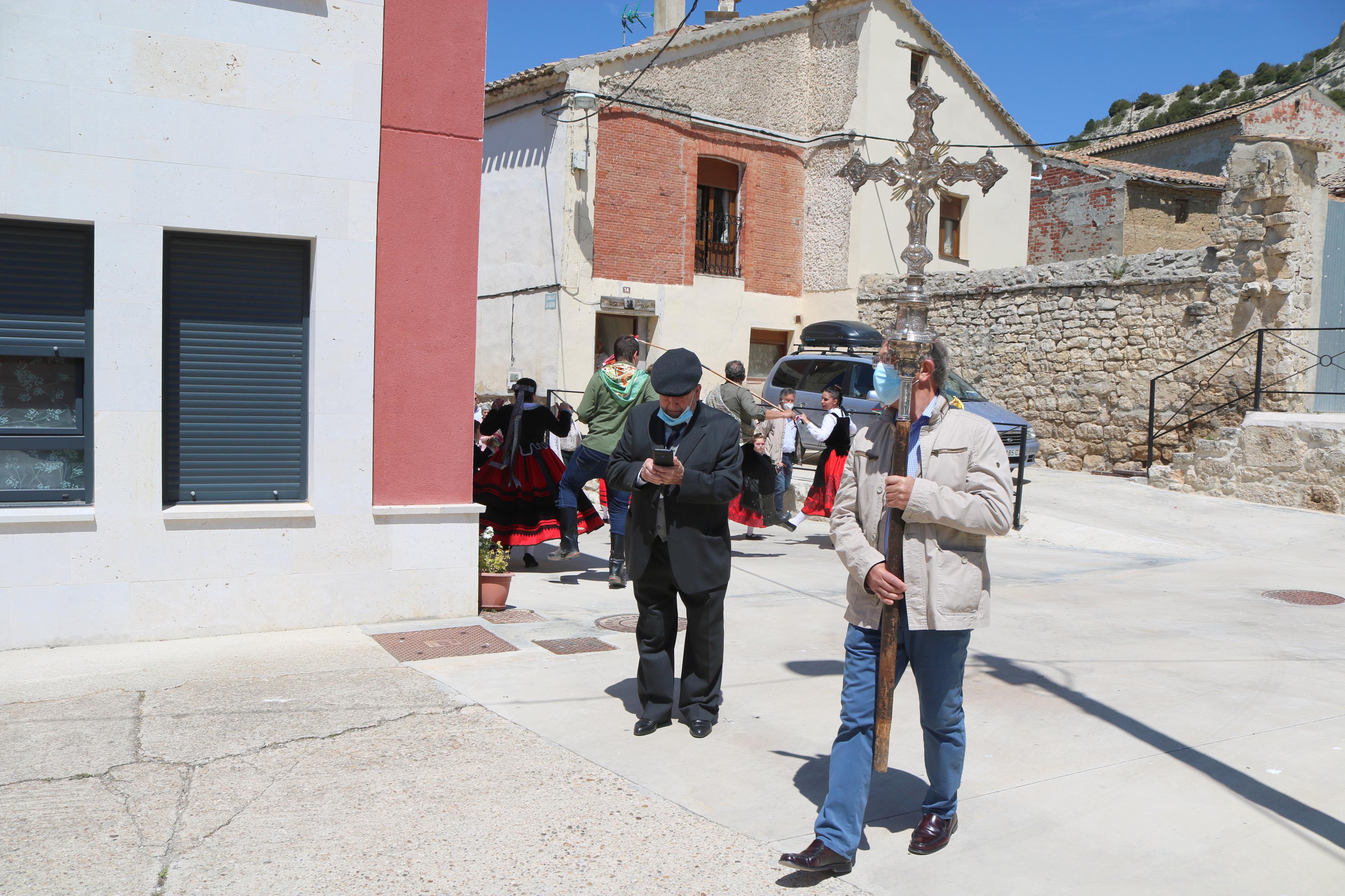 Los hornilleros danzaron en honor a San Miguel Arcángel