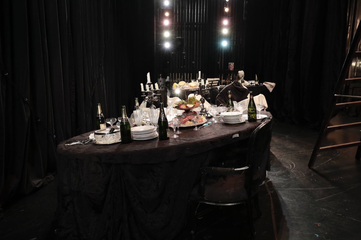 Fotos: La Traviata en el Teatro Calderón, entre bambalinas (1/2)