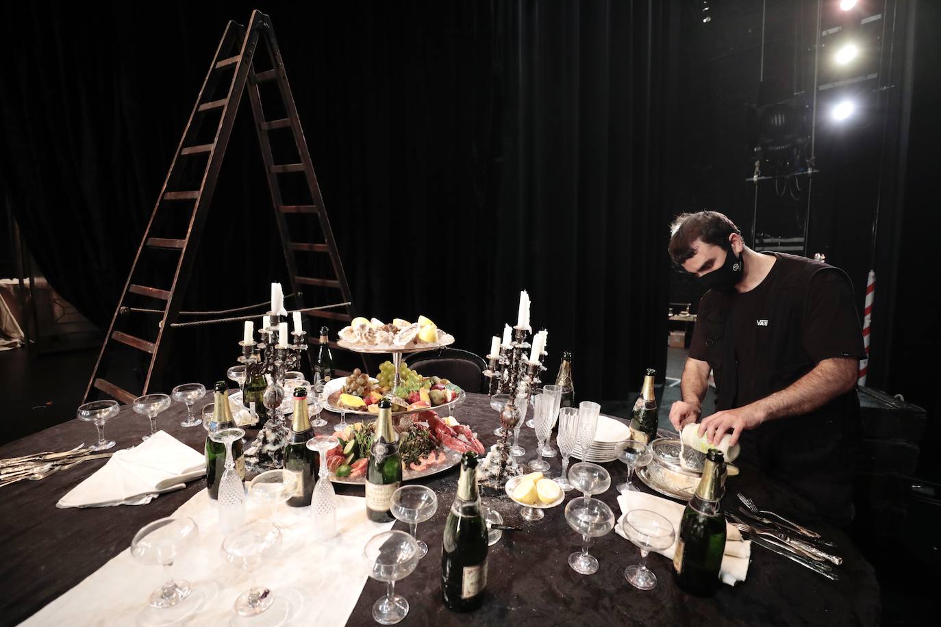 Fotos: La Traviata en el Teatro Calderón, entre bambalinas (1/2)
