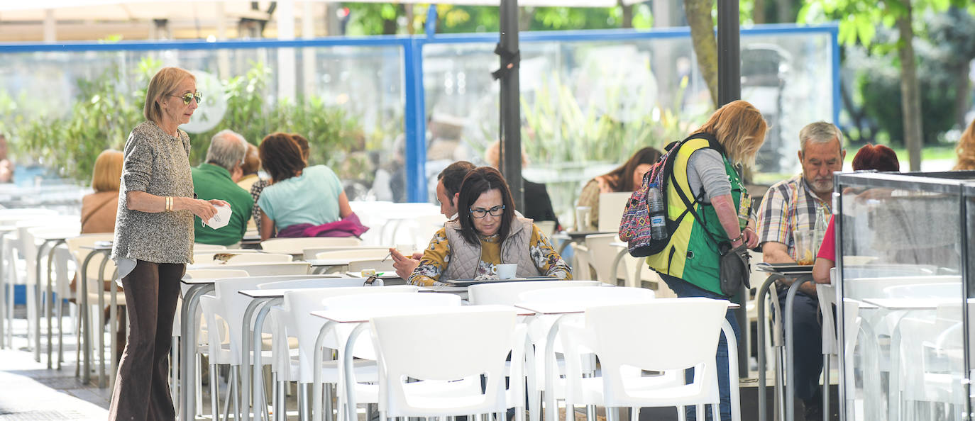 Valladolid vive una mañana con temperaturas por encima de los 20 grados. 