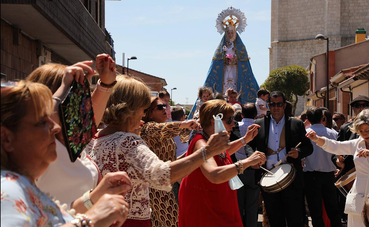 Acto en honor de la Virgen del Milagro. 