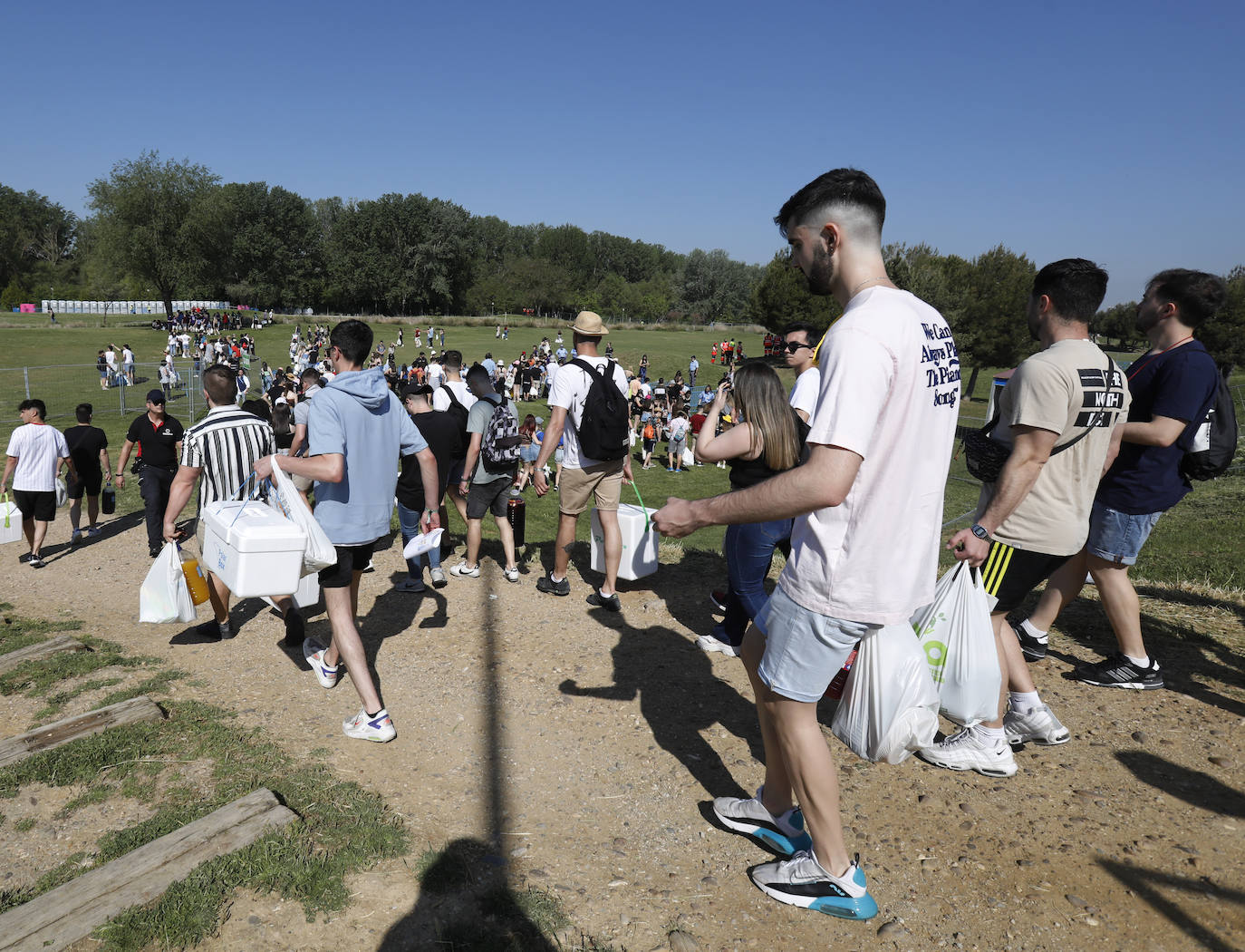 Fotos: Primera hora de la fiesta de la ITA en Palencia