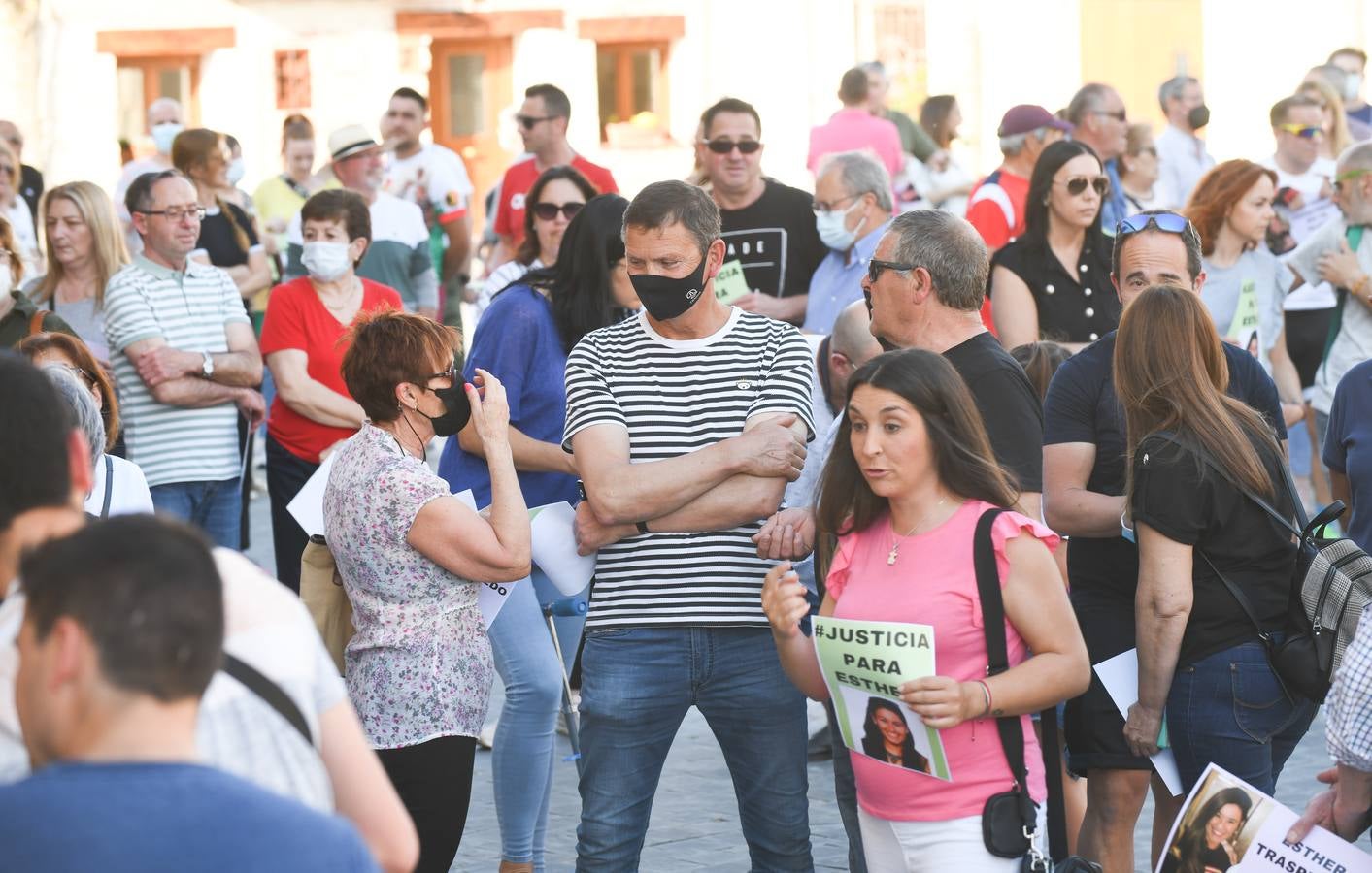 Fotos: Traspinedo recuerda a Esther López y pide justicia