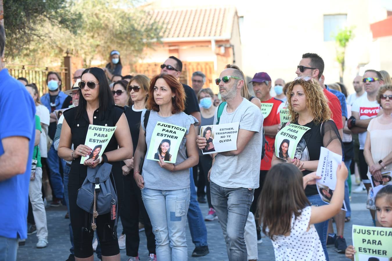 Fotos: Traspinedo recuerda a Esther López y pide justicia