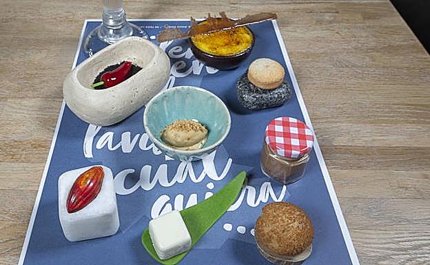 Pimer viaje de postres. 