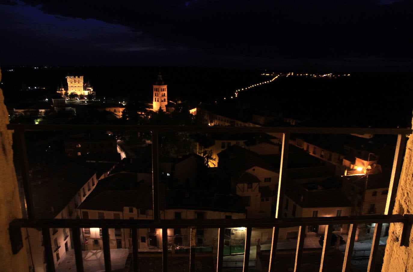 Vistas de Segovia desde la Catedral.