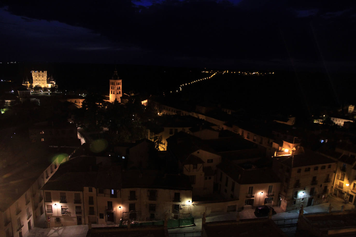 Vistas de Segovia desde la Catedral.