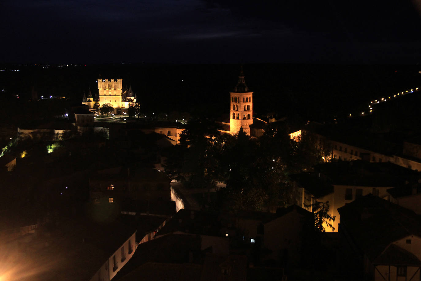 Vistas de Segovia desde la Catedral.