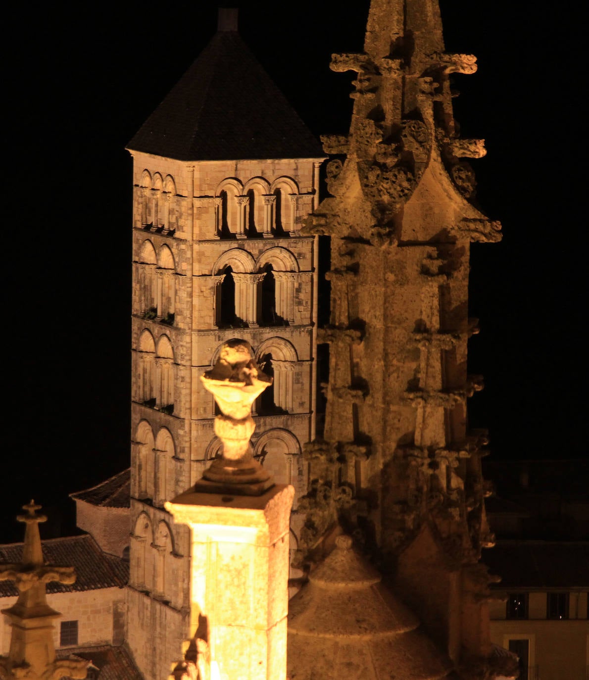 Vistas de Segovia desde la Catedral.