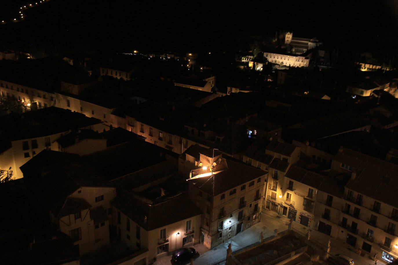 Vistas de Segovia desde la Catedral.