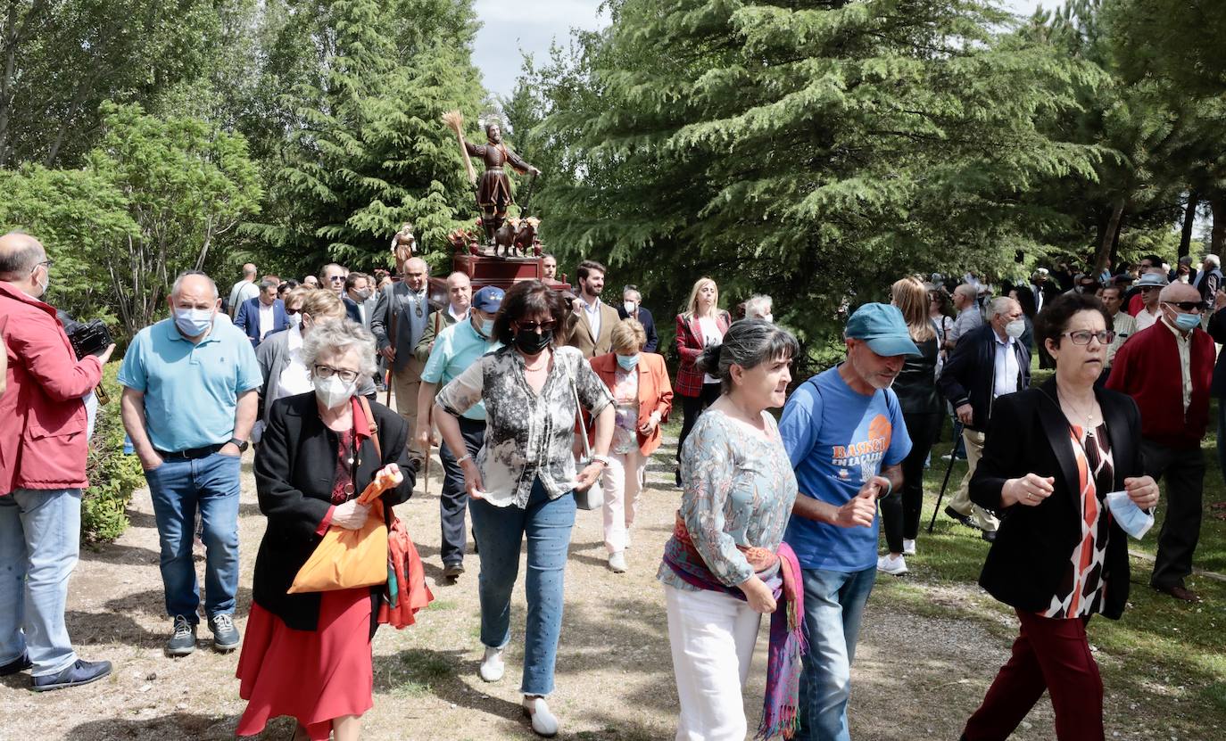 La procesión de San Isidro en Valladolid. 