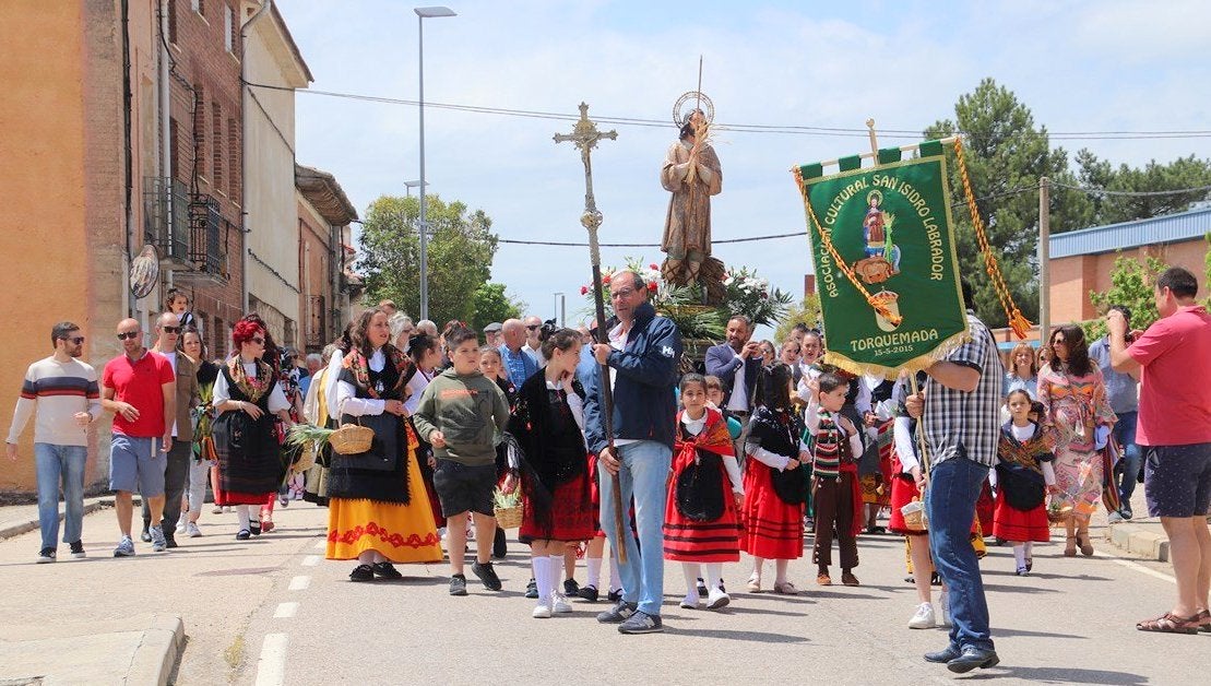 Torquemada celebra con todos los honores la fiesta de San Isidro Labrador